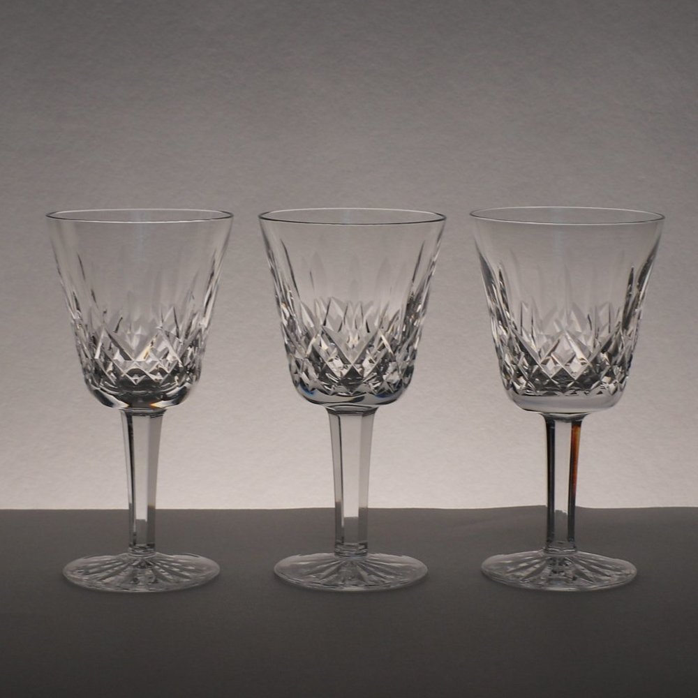 Vintage Waterford Lismore Claret Glass Set of 3